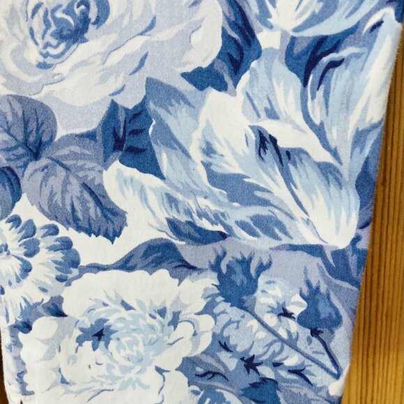 Lauren (Ralph) Jeans 8P Blue & White Floral - Picture 8 of 12